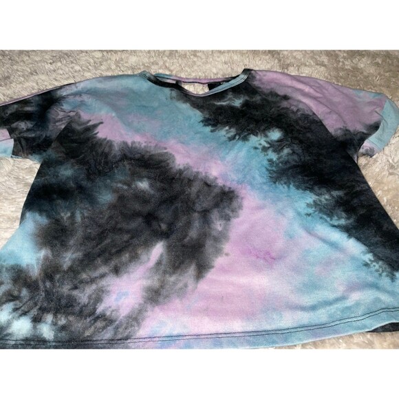 SHEIN Twist Back Tie Dye Top size L - Picture 5 of 8